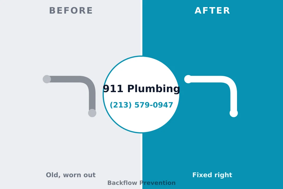 Before and after: plumbing company Alva, FL